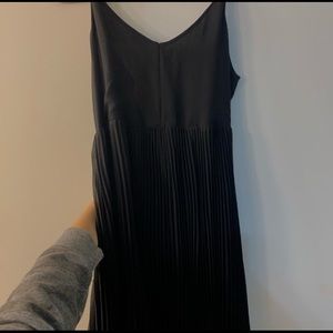 Aritzia Wilfred Beaune Black Wrap Dress Small